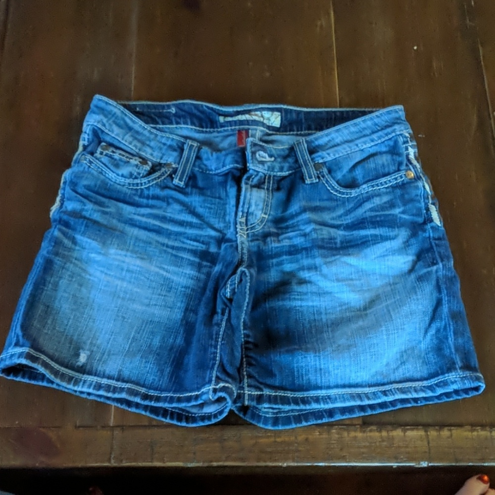 BKE denim Sabrina shorts